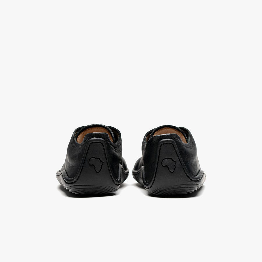 Black Kids' Vivobarefoot Addis School Junior Casual Shoes | Philippines 0238RVDW